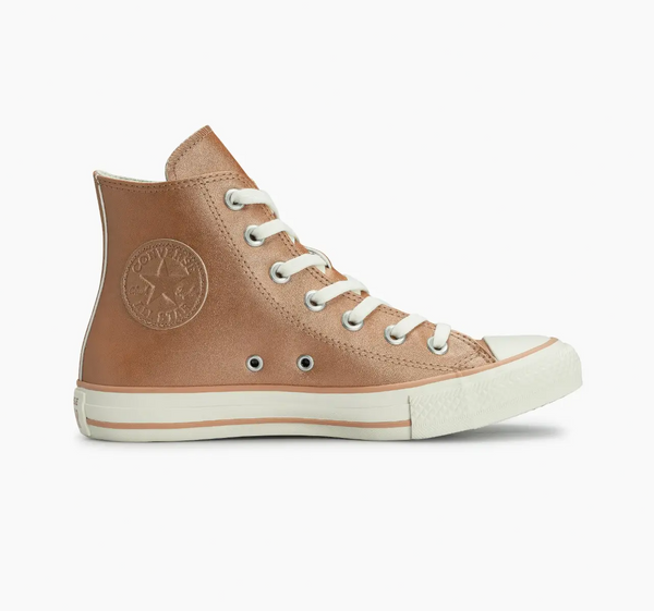Chuck Taylor All Star Authentic Glam 2.0 Cano Alto Rosé Gold