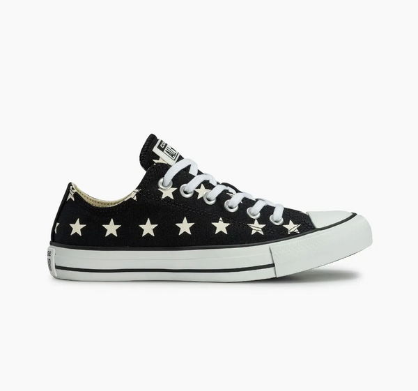 Chuck Taylor All Star Archive Star Cano Baixo Preto